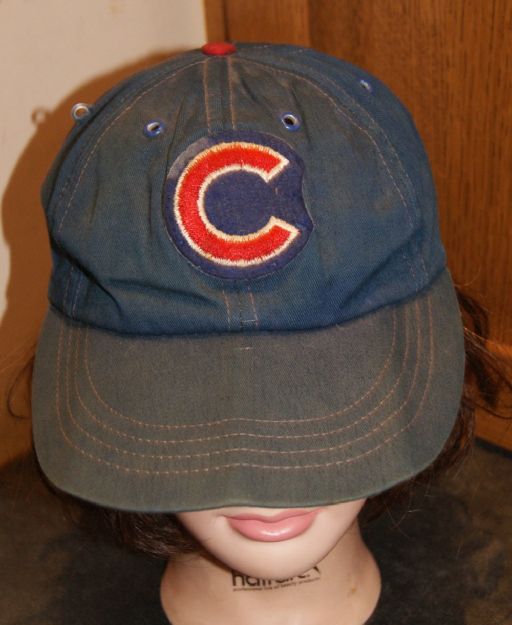 Vintage 1950s 1960s Chicago Cubs Youth Hat Cap RARE HTF! Sandlot
